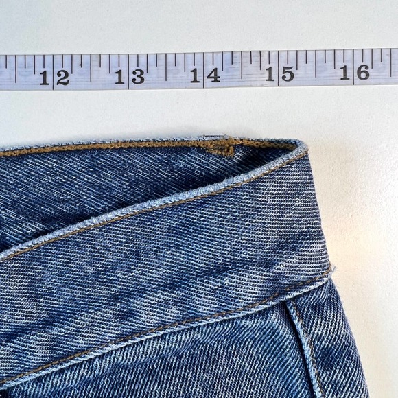 Objects Without Meaning Boy Zip Denim Jeans Fly-Button Medium Wash Pants Size 27 - Picture 7 of 12